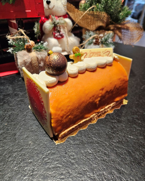 Bûche Chocolat, Orange, Grand Marnier