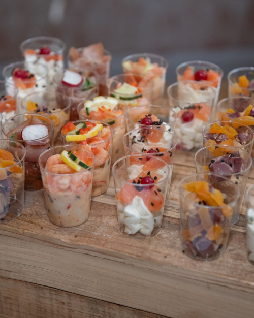 Plateau de 15 verrines