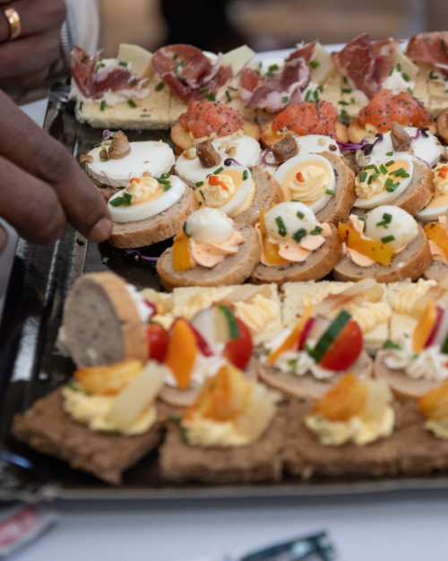 Plateau de 25 toasts