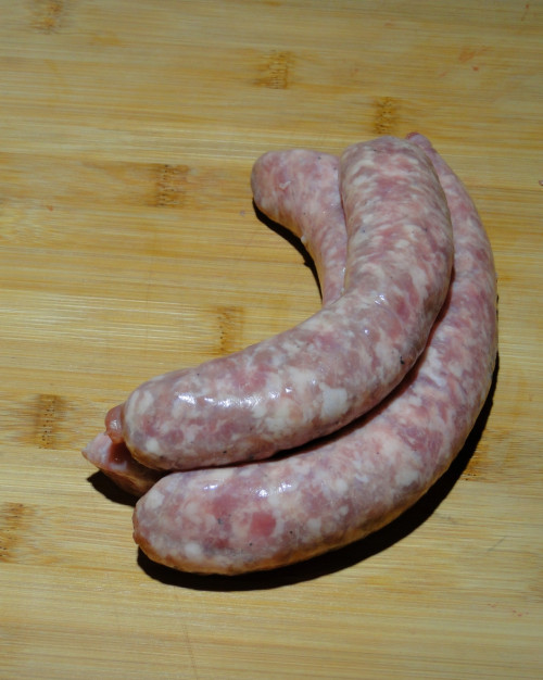 Saucisses porc et veau