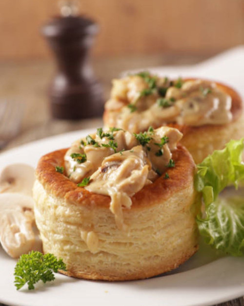 Vol au vent à la volaille